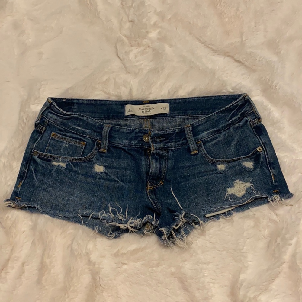 Abercrombie & Fitch jean shorts- size 2